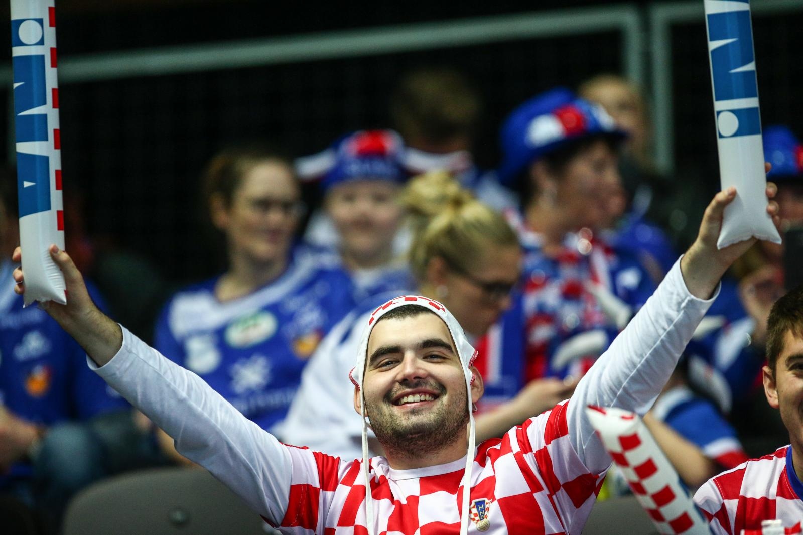 Spaladium Arena, Split – Europsko rukometno prvenstvo, skupina A, 1. kolo, Hrvatska – Srbija. Spaladium Arena, Split – Europsko rukometno prvenstvo, skupina A, 1. kolo, Hrvatska – Srbija.