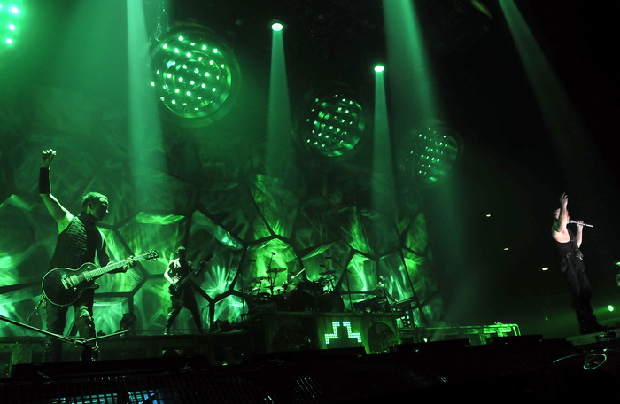 Zagreb, 081111.
Arena, koncert njemacke metal rock grupe Rammstein iz Berlina.
Foto: Bruno Konjevic / CROPIX Zagreb, 081111.
Arena, koncert njemacke metal rock grupe Rammstein iz Berlina.
Foto: Bruno Konjevic / CROPIX