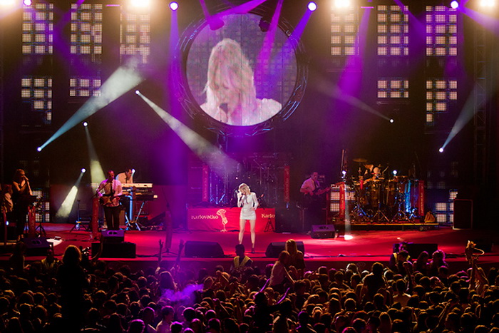 Karlovačko live 2011: Jelena Rozga i Bajaga na Višnjiku, Foto: Kristijan Orlić