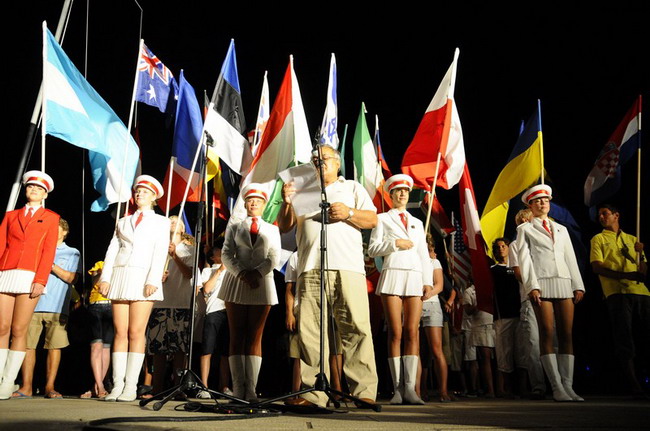 Otvaranje EP u jedrenju klase 420 i 470, Zadar 8.8.2008.