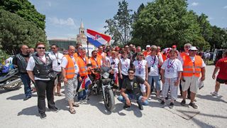 Susret bikera u Zadru (foto: Marin Gospić)