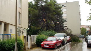 18.7.2009. Posljedice nevremena u ul. F. Tudjmana i B.J.Jelacica u Zadru 18.7.2009. Posljedice nevremena u ul. F. Tudjmana i B.J.Jelacica u Zadru