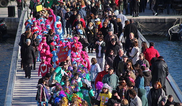 Karnevalić Radija 057, 16. veljače 2012, Foto: Saša Čuka