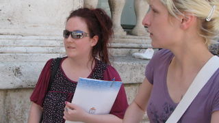 Performans Selme Banich na Narodnom trgu, foto: L. Banić