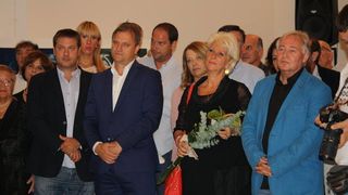 Otvorenje izložbe Duška Šibla u Gradskoj loži Otvorenje izložbe Duška Šibla u Gradskoj loži