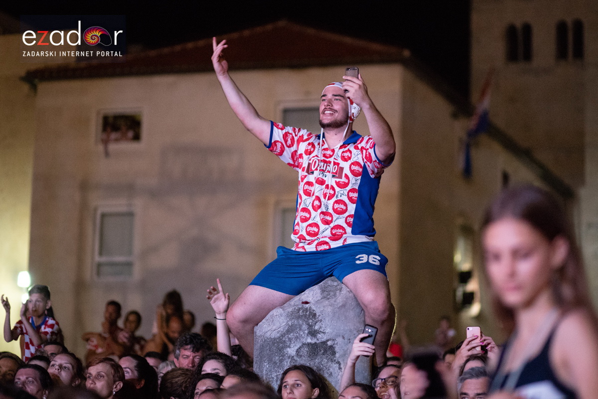 Veličanstven doček četvorice zadarskih Vatrenih Veličanstven doček četvorice zadarskih Vatrenih