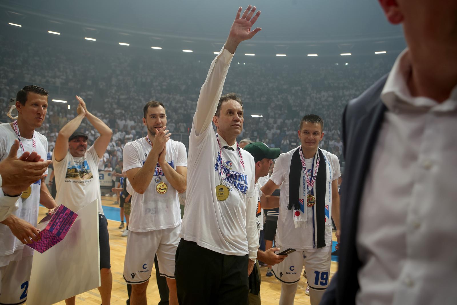 Košarkaši Zadra peti put u povijesti prvaci Hrvatske