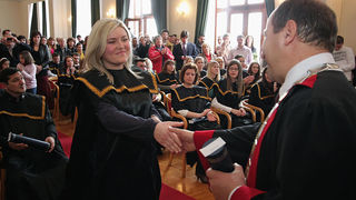 Promocija diplomiranih studenata, 7. ožujka 2009. (foto: Marin Gospić)