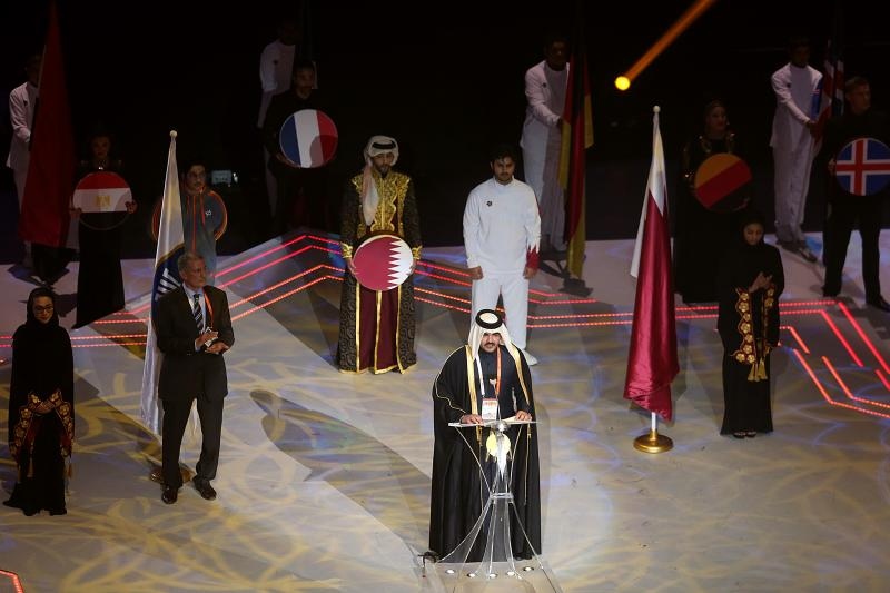 Doha: Svečano otvorenje 24. Svjetskog prvenstva za rukometaše, foto: Goran Stanzl/PIXSELL Doha: Svečano otvorenje 24. Svjetskog prvenstva za rukometaše, foto: Goran Stanzl/PIXSELL