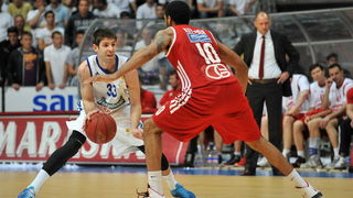 Zadar, 260513.Dvorana Kresimira Cosica. 3. polufinalna utakmica prvenstva Hrvatske izmedju KK Zadar i KK Cedevita.Na fotografiji: Prostran (33).Foto: Luka Gerlanc / CROPIX