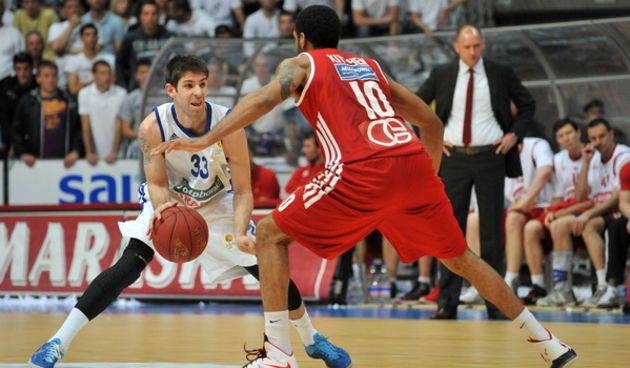 Zadar, 260513.Dvorana Kresimira Cosica. 3. polufinalna utakmica prvenstva Hrvatske izmedju KK Zadar i KK Cedevita.Na fotografiji: Prostran (33).Foto: Luka Gerlanc / CROPIX