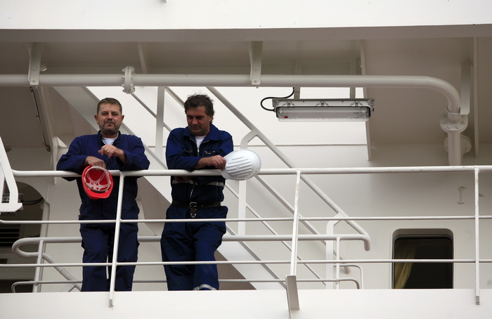 Rijeka, 251011.
U rijeckom brodogradilistu 3. maj danas je Tankerska plovidba Zadar preuzela tanker Vinjerac porinut krajem svibnja. Rijec je o drugom istovjetnom tankeru izgradjenom u 3. maju za zadarskog narucitelja. Sluzi za prijevoz nafte, naftnih pre Rijeka, 251011.
U rijeckom brodogradilistu 3. maj danas je Tankerska plovidba Zadar preuzela tanker Vinjerac porinut krajem svibnja. Rijec je o drugom istovjetnom tankeru izgradjenom u 3. maju za zadarskog narucitelja. Sluzi za prijevoz nafte, naftnih pre