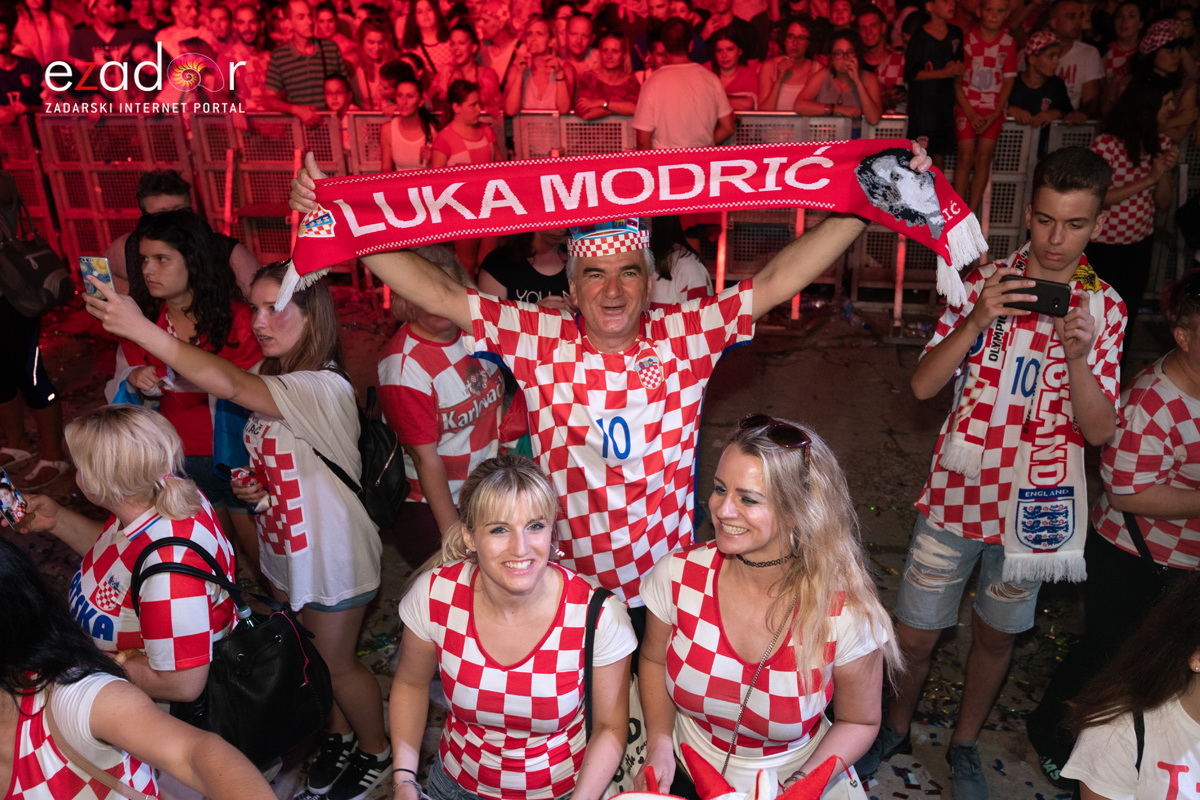 Veličanstven doček četvorice zadarskih Vatrenih