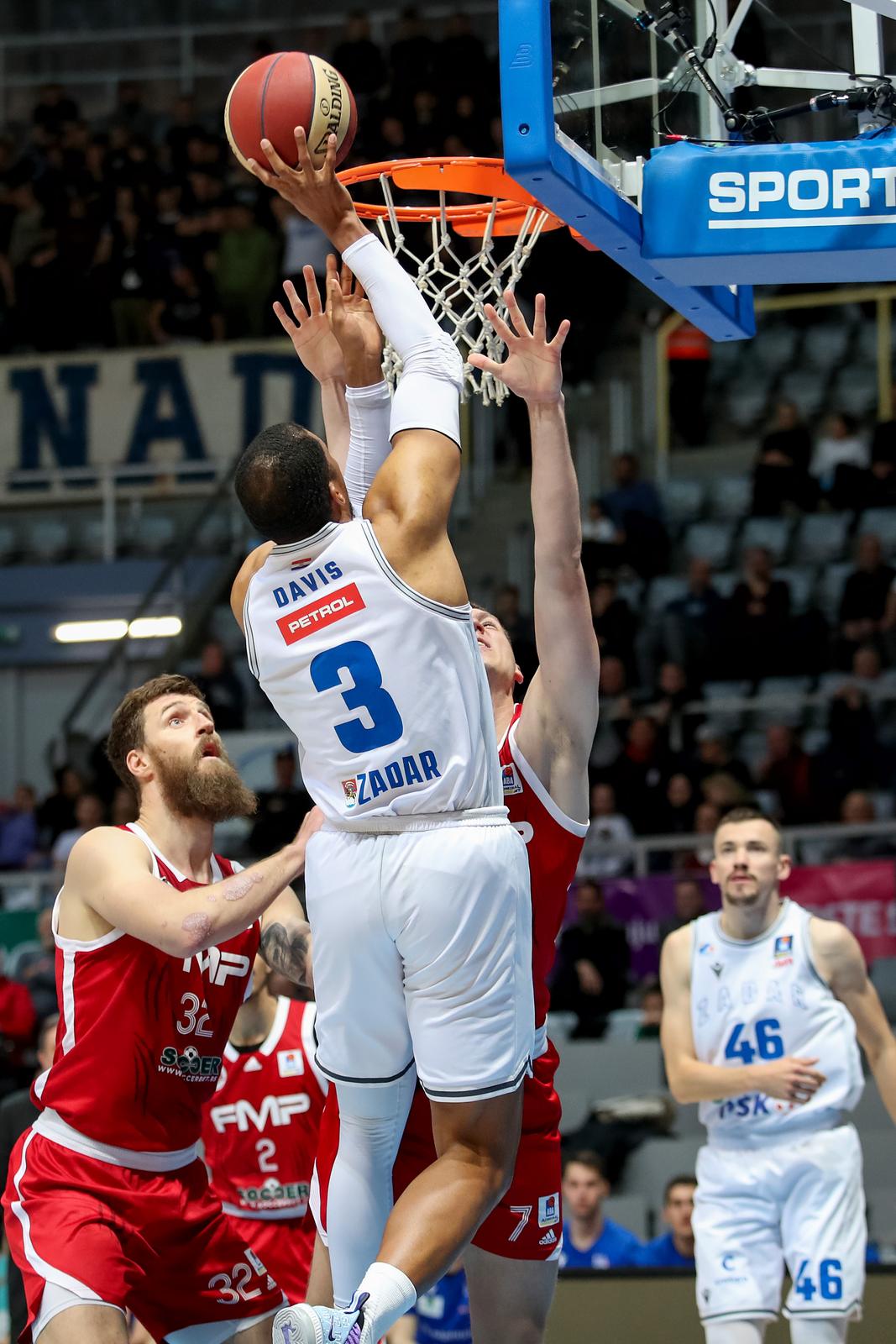 AdmiralBet ABA liga, 25. kolo: KK Zadar – KK FMP Soccerbet 72-75 AdmiralBet ABA liga, 25. kolo: KK Zadar – KK FMP Soccerbet 72-75