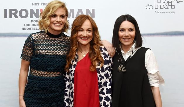 U kinu Tuskanac odrzana je premijera dokumentarnog filma Ironwoman. Đurđica Orepić. Photo: Davor Visnjic/PIXSELL