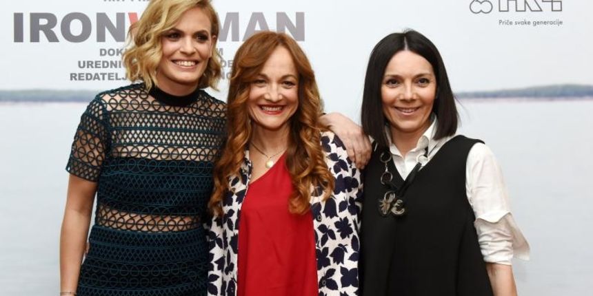U kinu Tuskanac odrzana je premijera dokumentarnog filma Ironwoman. Đurđica Orepić. Photo: Davor Visnjic/PIXSELL U kinu Tuskanac odrzana je premijera dokumentarnog filma Ironwoman. Đurđica Orepić. Photo: Davor Visnjic/PIXSELL