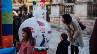 Dječji Advent na Narodnom trgu u Zadru