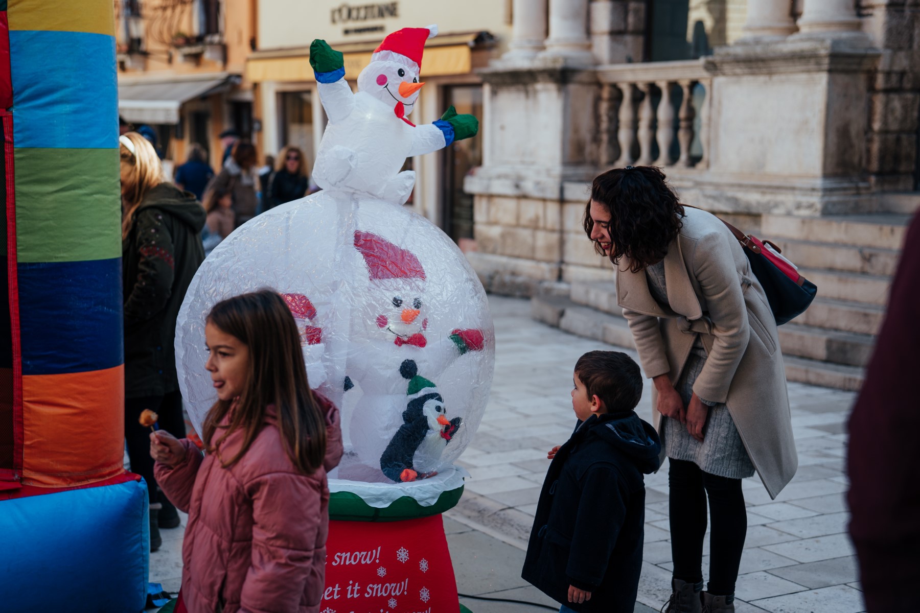 Dječji Advent na Narodnom trgu u Zadru