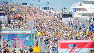 Start utrke Wings for Life World Run Zadar 2018.