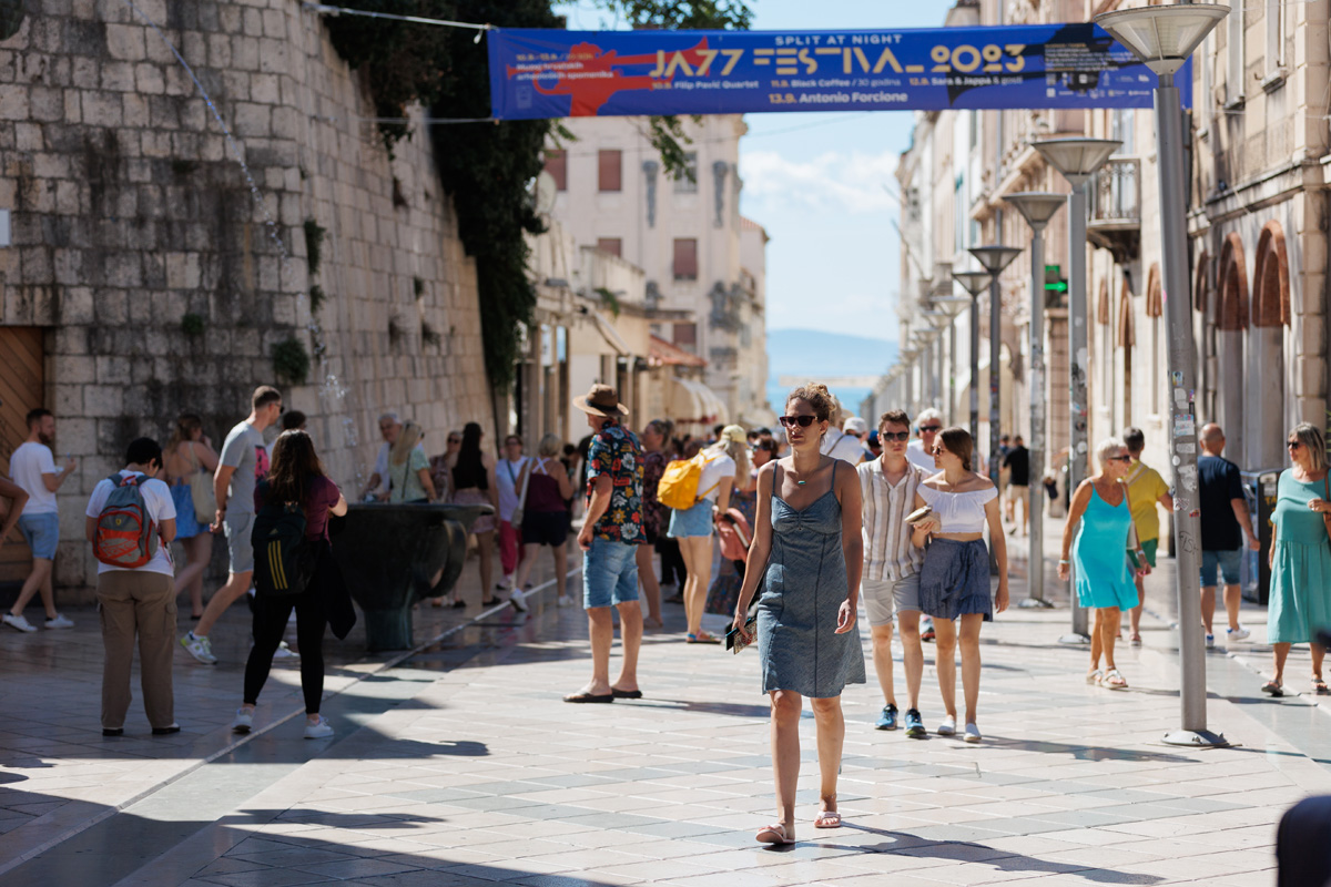 Split – centar grada i plaža Bačvice, 16. rujna 2023. Split – centar grada i plaža Bačvice, 16. rujna 2023.