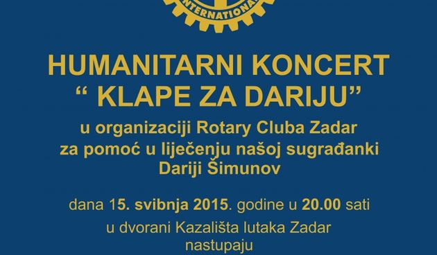 Kazalište lutaka: Klape za Dariju 15. svibnja u 20 sati