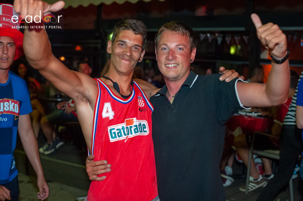 Zadar je gorio: Velika fešta nakon plasmana Vatrenih u finale Svjetskog prvenstva