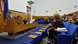 Zadar: Sjednica gradskog vijeća, foto: Dino Stanin/PIXSELL Zadar: Sjednica gradskog vijeća, foto: Dino Stanin/PIXSELL