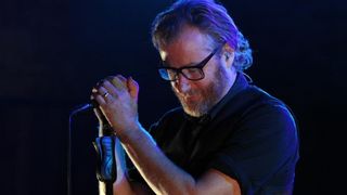 U sklopu prvog izdanja SuperUho Festivala na sibenskoj tvrdjavi sv Mihovila, na ljetnoj pozornici koncert je odrzao rock bend The National. Photo: Dusko Jaramaz/PIXSELL