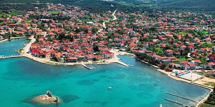 Sukošan iz zraka Sukošan iz zraka