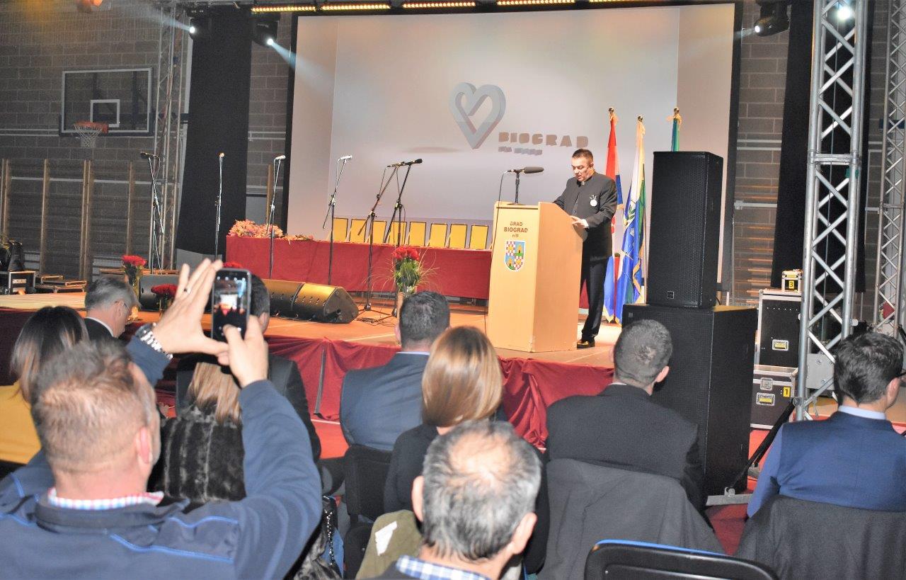 Svečana sjednica Gradskog vijeća grada Biograda u povodu Dana grada i blagdana sv. Stošije