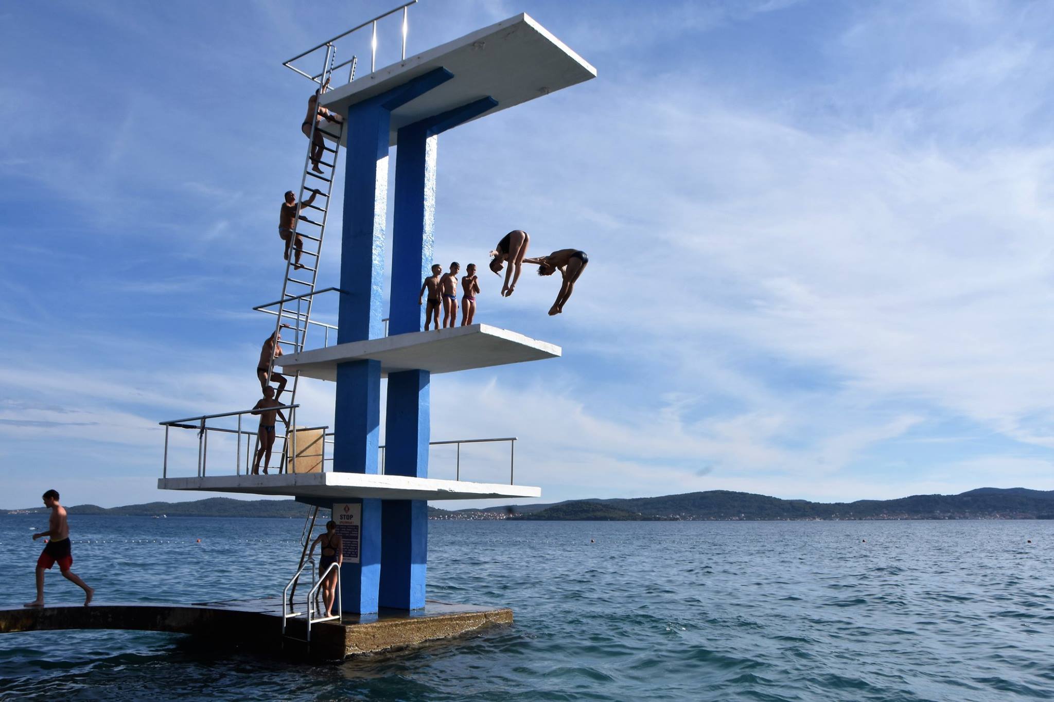 Proslava 60. godina skakonice na bazenu Kolovare