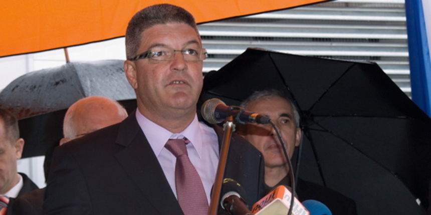 Grgo Peronja, otvorenje uredjaja za prociscavanje otpadnih voda Zadar – Centar