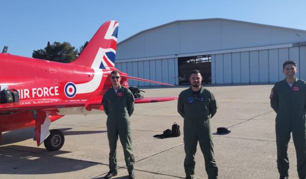 Akro grupa “Red Arrows” posjetila pilote “Krila Oluje”