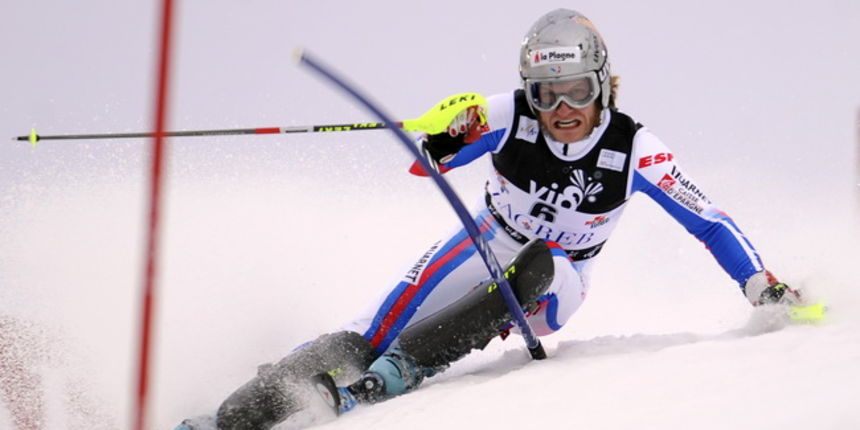 Zagreb, 060110.
Sljeme.
Muski slalom Svjetskog Kupa Snow Queen Trophy.
Na slici: Julien Lizeroux francuski skijas.
Foto: Drago Sopta / CROPIX Zagreb, 060110.
Sljeme.
Muski slalom Svjetskog Kupa Snow Queen Trophy.
Na slici: Julien Lizeroux francuski skijas.
Foto: Drago Sopta / CROPIX