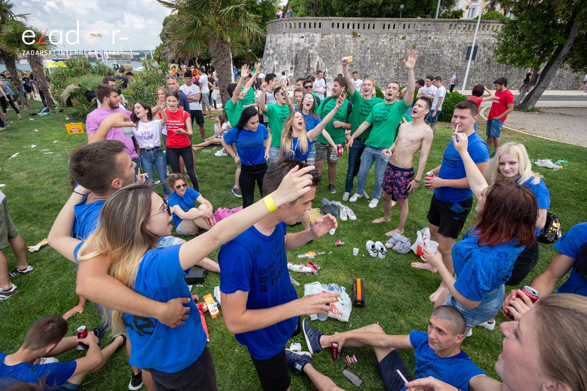 Ludijada zadarskih maturanata 2018. Ludijada zadarskih maturanata 2018.