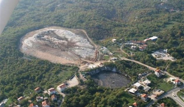 Prosvjed eko stožera Marišćina, foto: HRT