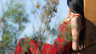 Anita Maričić u promociji modnih kreacija na Vranskom Jezeru (foto: Ivan Toman)