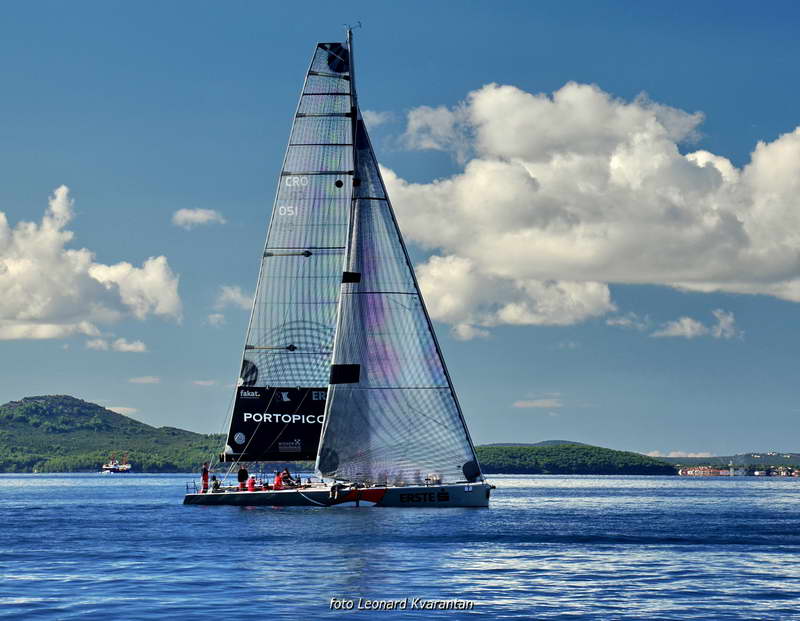 Zadarska Koka 2016. gledana s mora. Foto: Leonard Kvarantan Zadarska Koka 2016. gledana s mora. Foto: Leonard Kvarantan