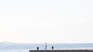 Dio zadarske rive urušio se nakon tijekom jučerašnjeg nevremena