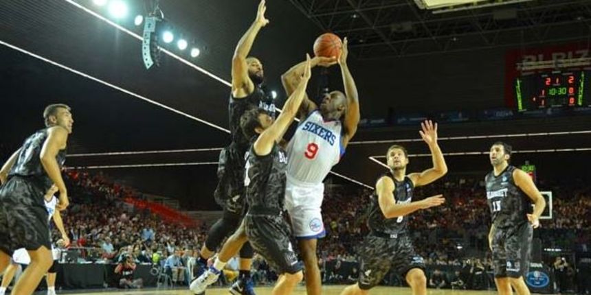 Bilbao Basket – Philadelphia 76ers, foto: nba.com Bilbao Basket – Philadelphia 76ers, foto: nba.com