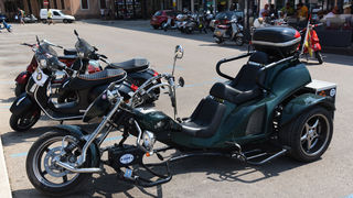 Vespaši zauzeli Biograd, foto: Vinko Pešić