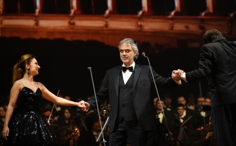 Zagreb – U multiifunkcionalnoj dvorani Arene talijanskoi tenor Andrea Bocelli odrzao je koncert. Photo: Davor Visnjic/PIXSELL Zagreb – U multiifunkcionalnoj dvorani Arene talijanskoi tenor Andrea Bocelli odrzao je koncert. Photo: Davor Visnjic/PIXSELL