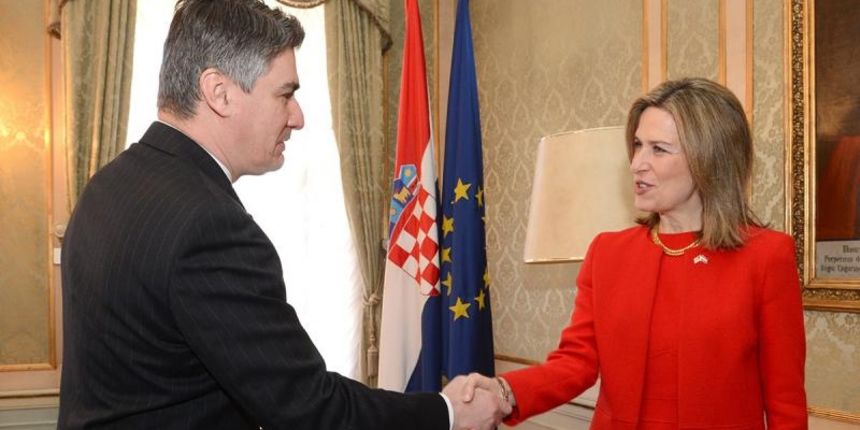 Milanović i Sherwood-Randall razgovarali o energetici, Photo: HINA/POOL/PIXSELL