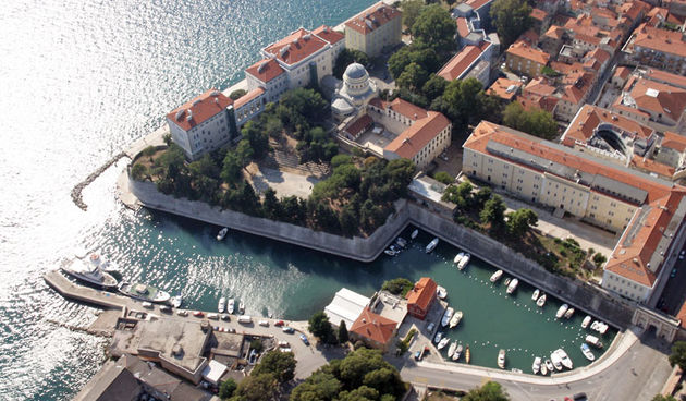 Zadar, uvala Foša i Sveučilište