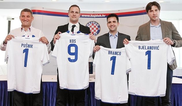 Prva momčad, foto: Miro Gabela / hajduk.hr