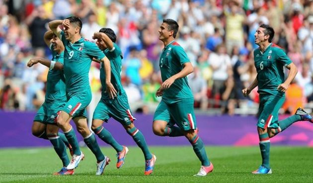 Meksiko – Brazil, foto: london2012.com