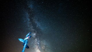 Zvjezdano nebo i Mliječna staza s vidikovca Kamenjak. Foto: Vinko Pešić Zvjezdano nebo i Mliječna staza s vidikovca Kamenjak. Foto: Vinko Pešić