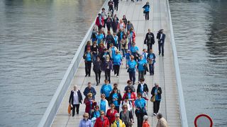 “Relaksice” u akciji “1000 koraka kroz 1000 ulica”, foto: Iva Perinčić “Relaksice” u akciji “1000 koraka kroz 1000 ulica”, foto: Iva Perinčić