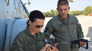 Helikopter HRZ-a poletio sa srcem za transplantaciju u Zagreb