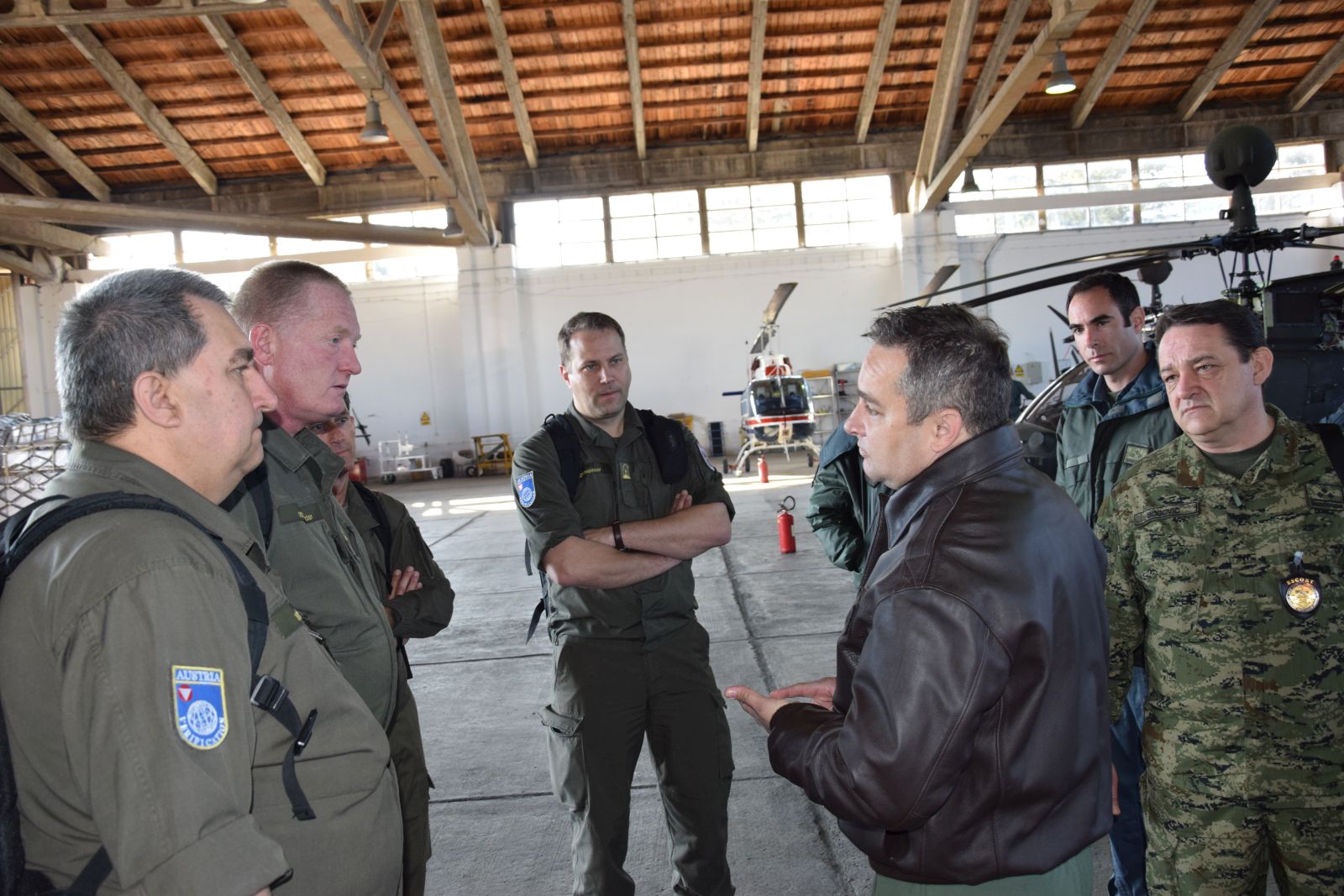 Austrijski tim inspektora u hrvatskim vojnim bazama Austrijski tim inspektora u hrvatskim vojnim bazama